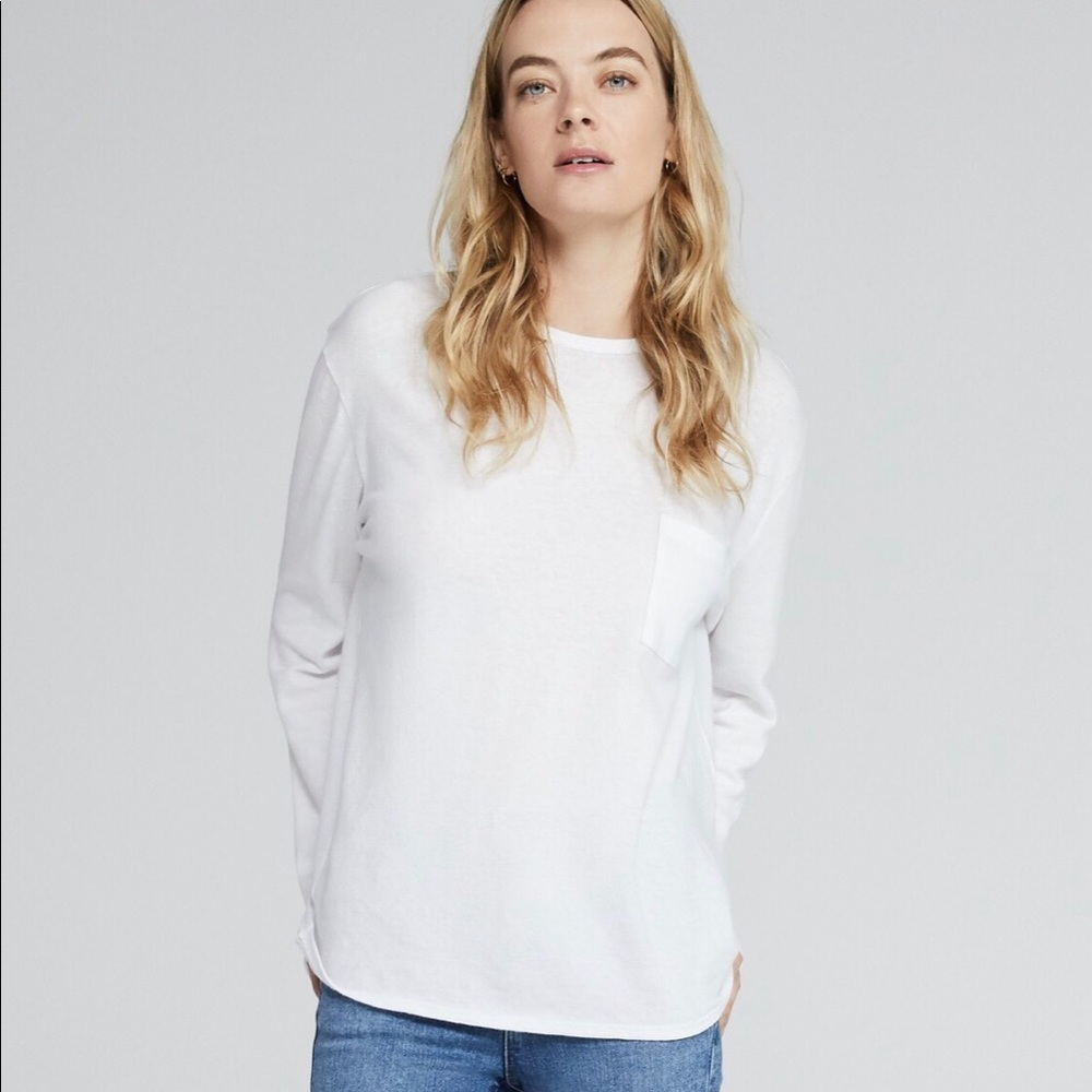 J Brand Long Sleeve Pocket Tee